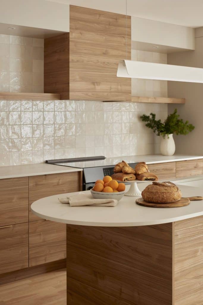 cuisine avec ilot arrondi montreal